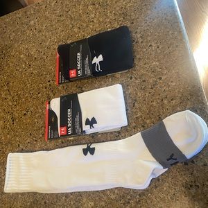 Brand new under armour soccer socks